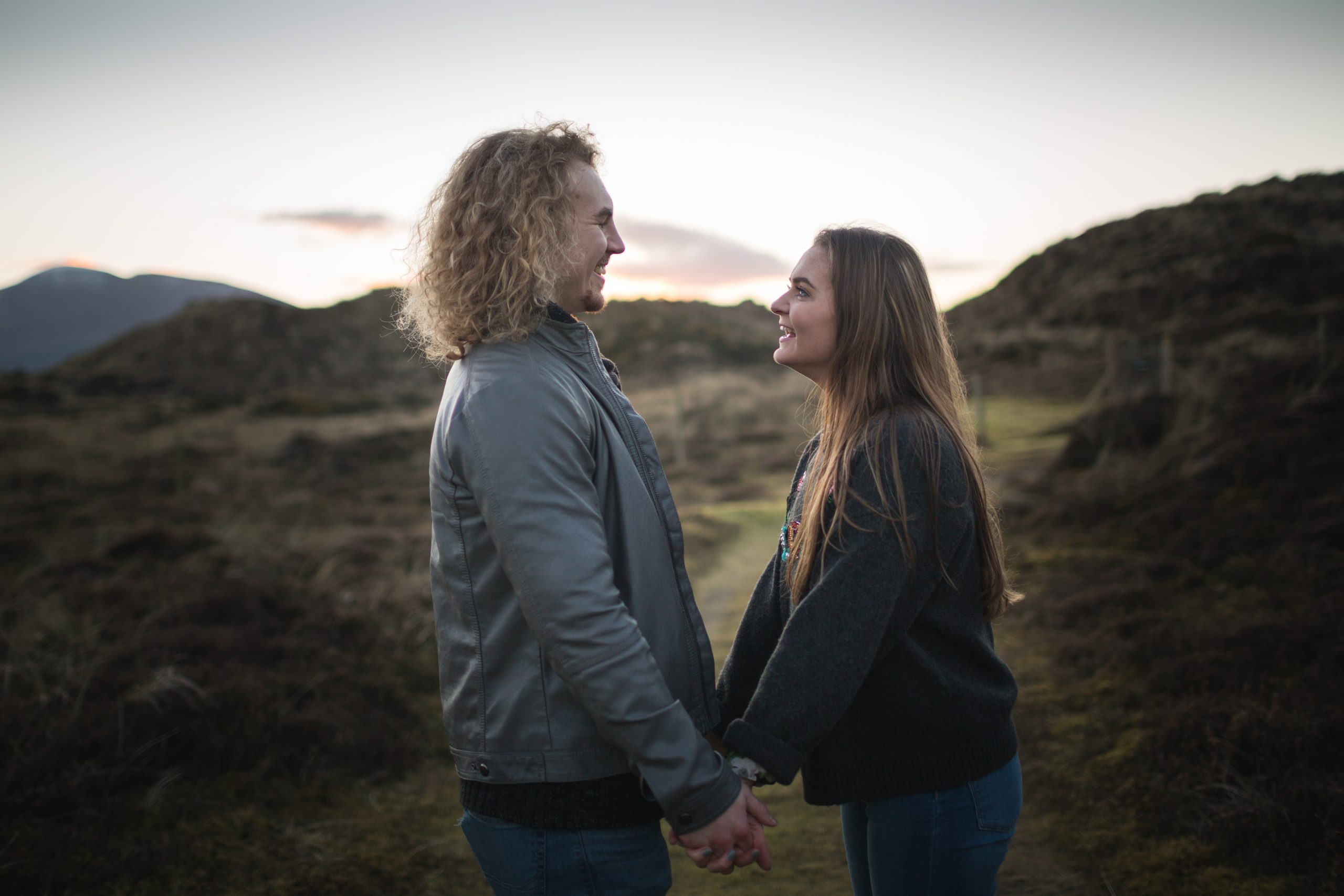 northern ireland destination wedding engagement shoot